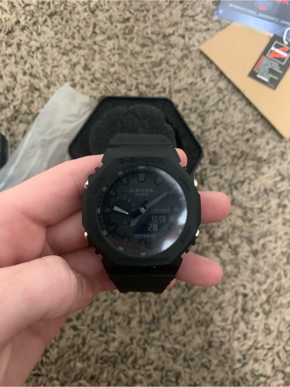 G-Shock Black NWT